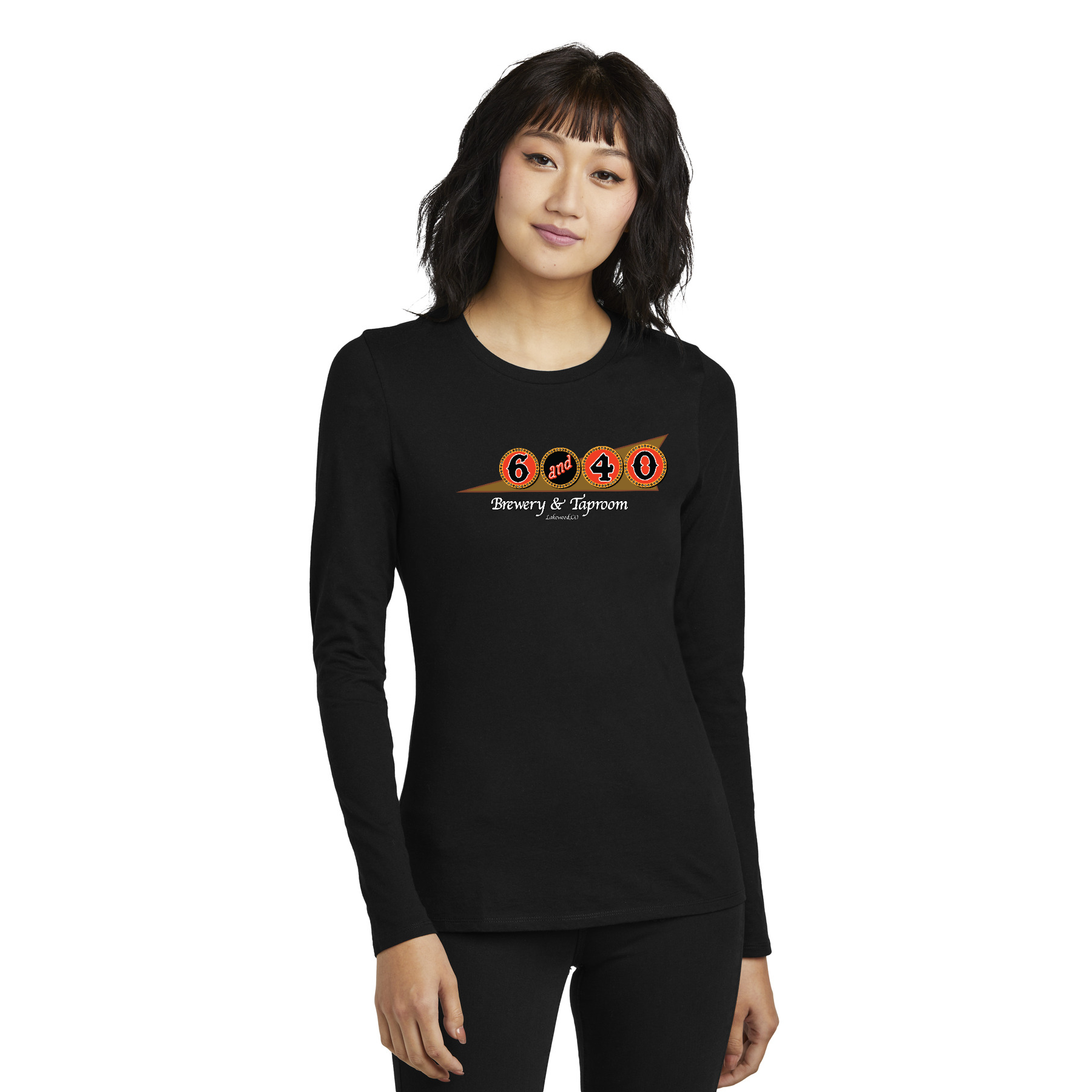 District Women's Perfect Blend CVC Long Sleeve Tee